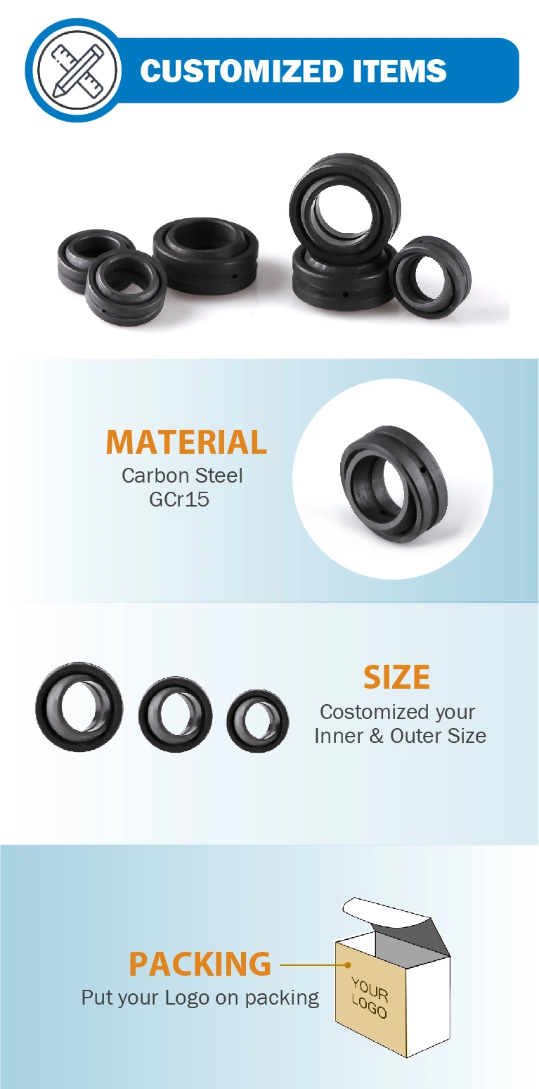 High Precision Radial Spherical Plain Bearings for Specialized Machinery and Other Industries